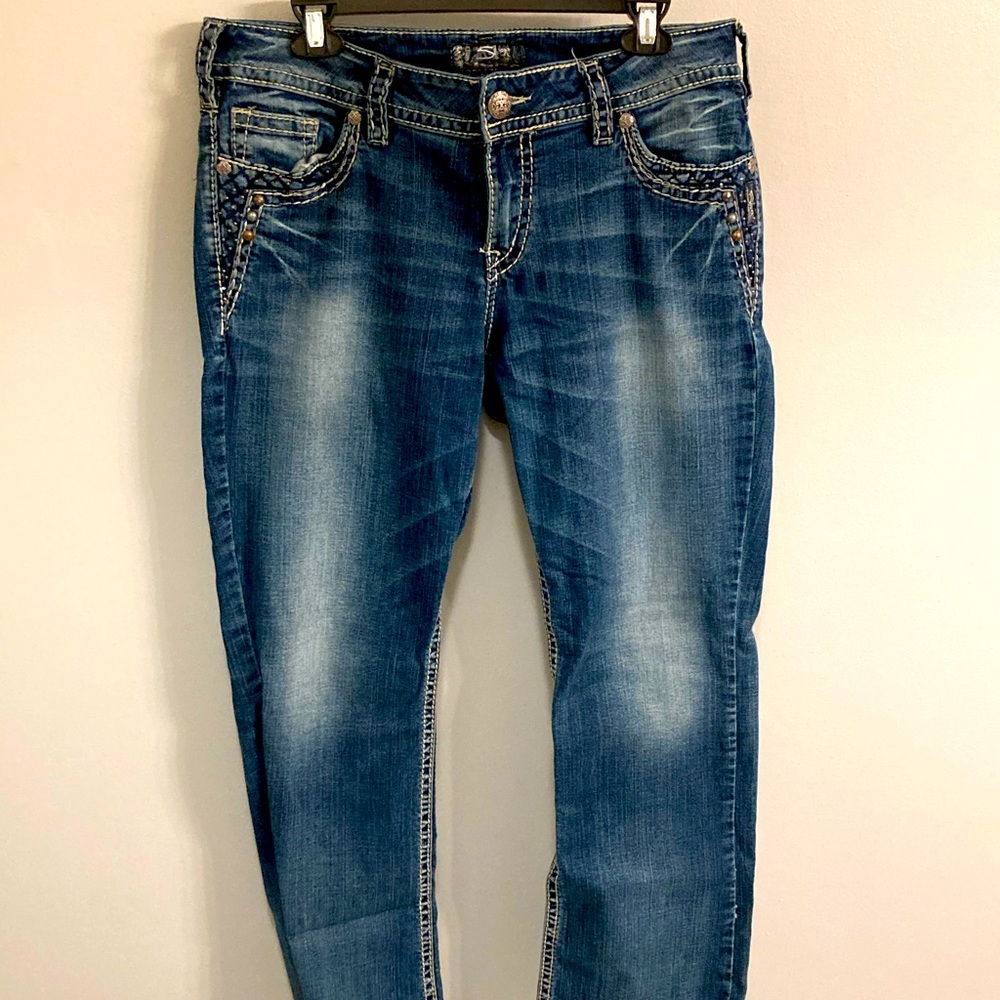 Silver jeans suki slim boot 33/31